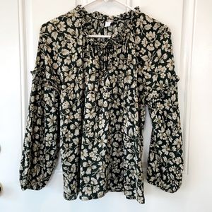 OLD NAVY 3/4 Sleeve Boho Blouse